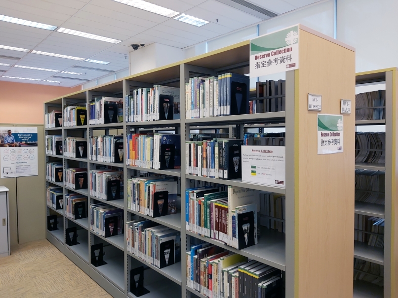 Reserve Collection at the Language Centre